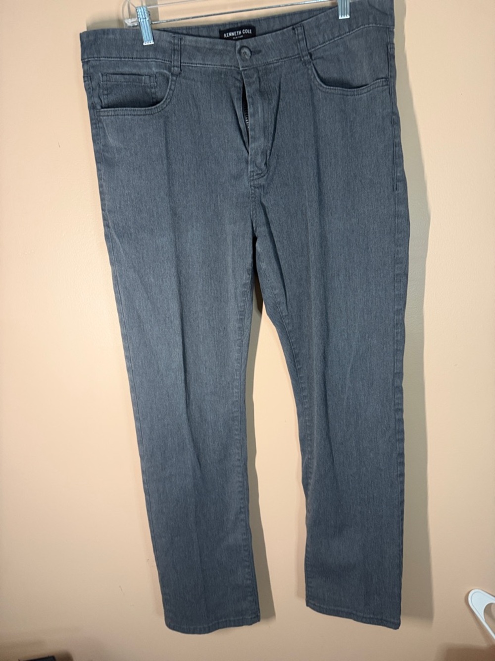 Kenneth Cole Gray Straight Leg Jeans